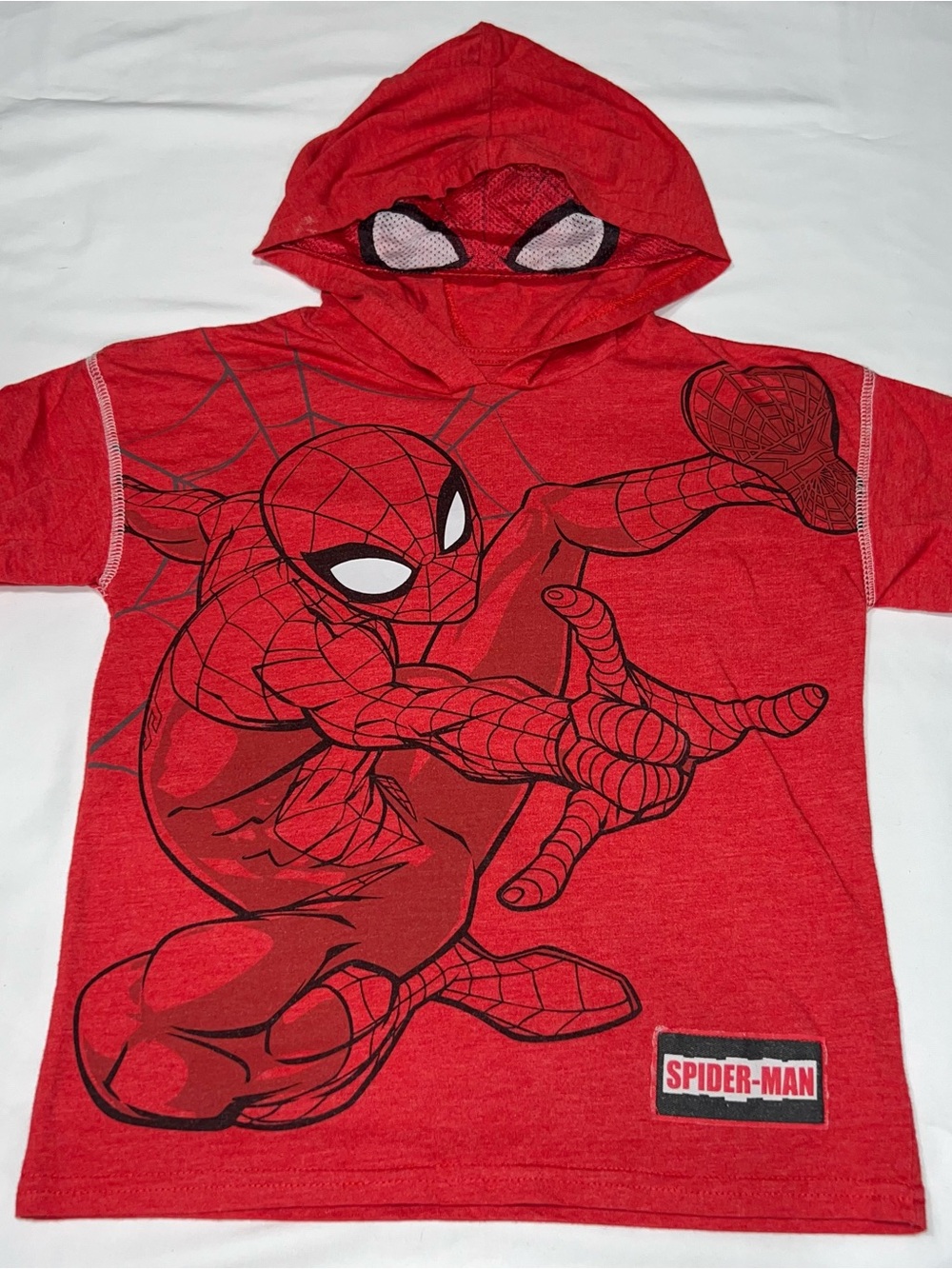 Boys Spider-Man Hooded Tee